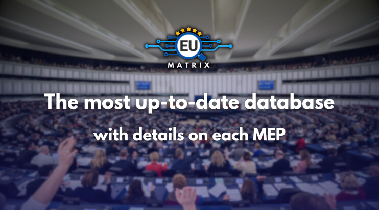 The most up-to-date database with details on each MEP