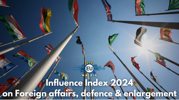 MEP Influence Index 2024: Top MEPs shaping EU’s Foreign affairs, defense & enlargement