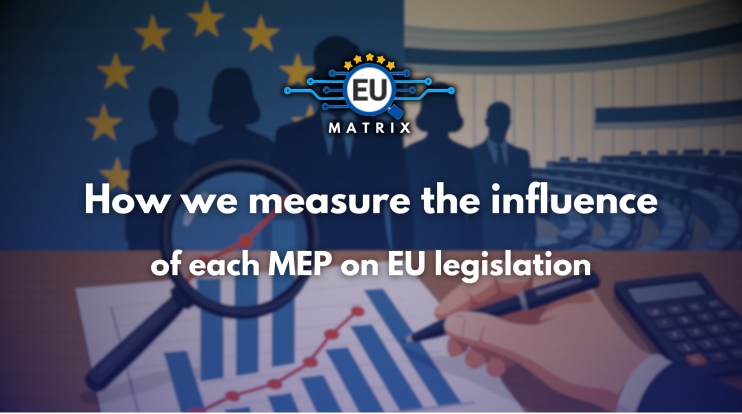 How we measure the influence of each MEP on EU legislation