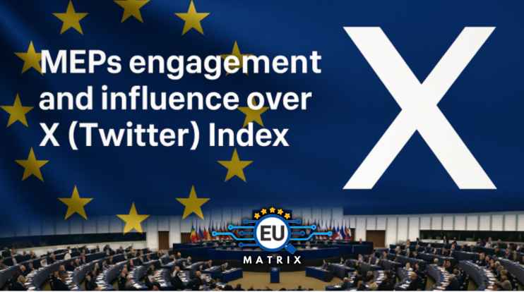 MEPs engagement and influence over X (Twitter) Index
