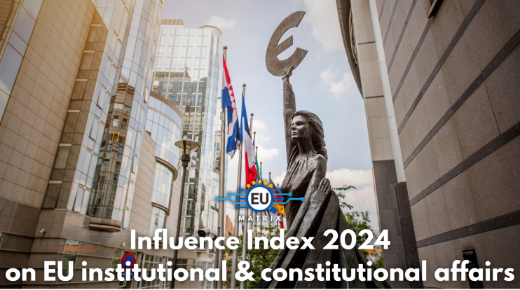 MEP Influence Index 2024: Top MEPs shaping EU institutional & constitutional affairs